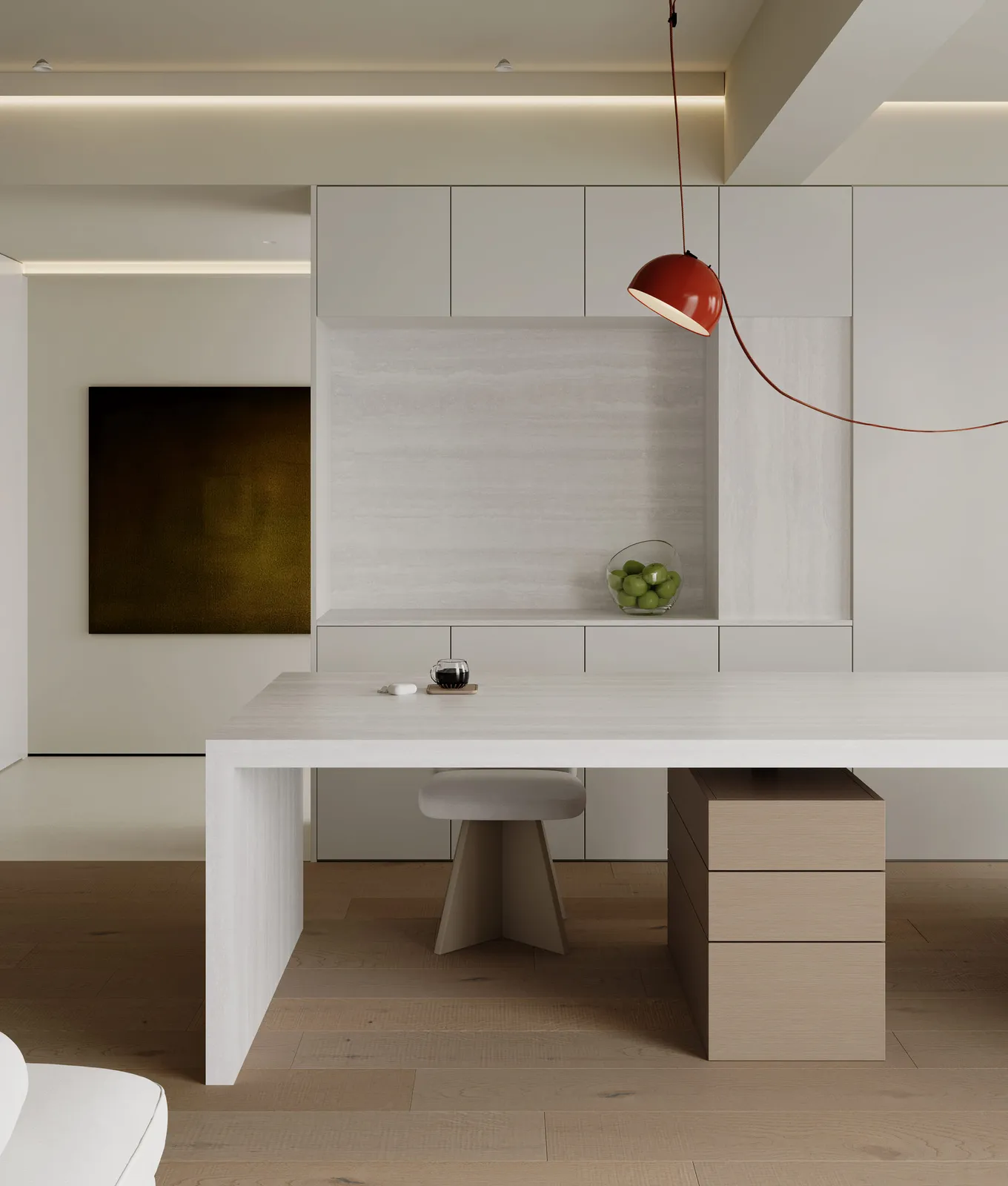 Travertine Bianco