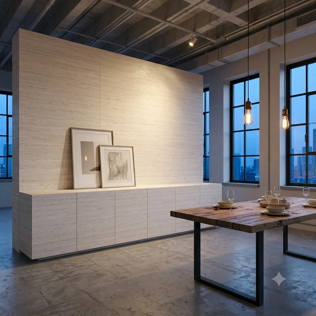 Travertine Ivory