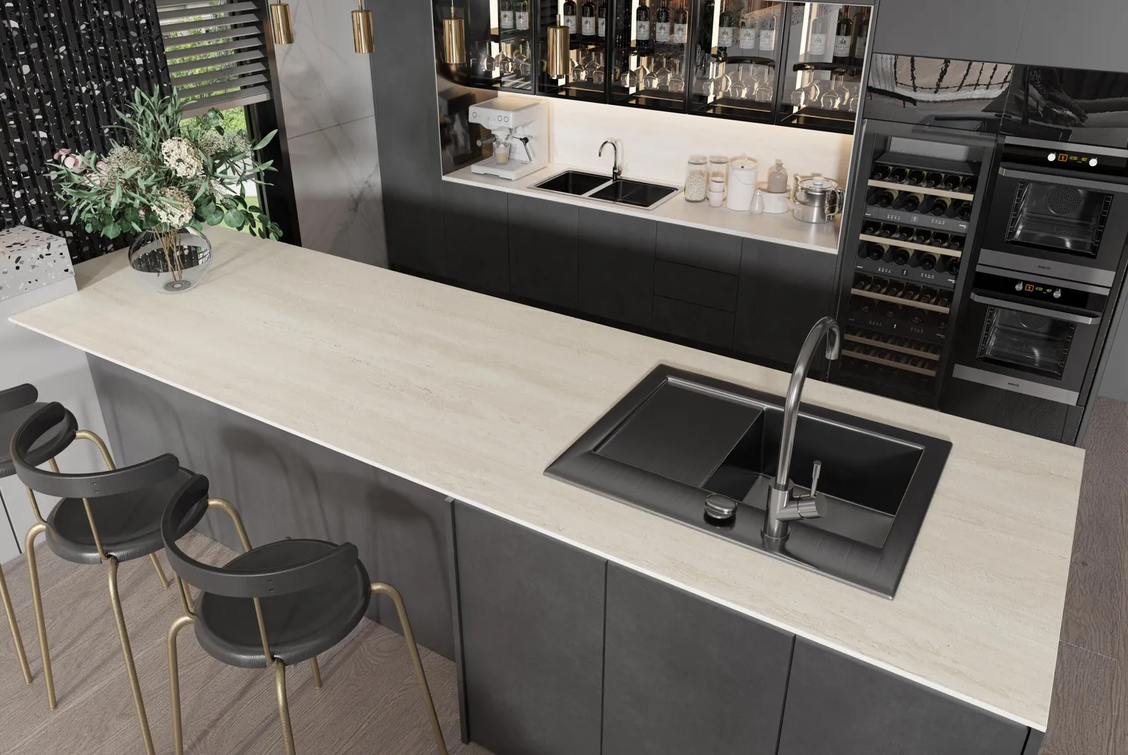 Travertine Ivory
